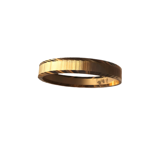 Pulseira Vintage Monet Dourada – Textura e Bordas Gravadas