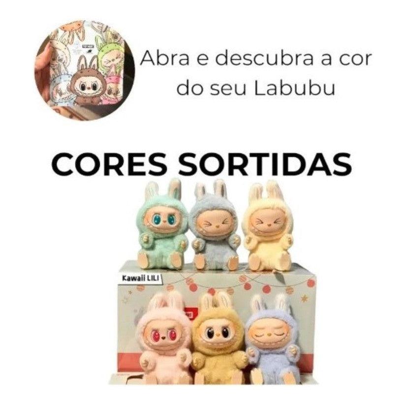 Pelúcia Chaveiro Labubu Caixa Surpresa Colecionável Have A Seat The Monsters