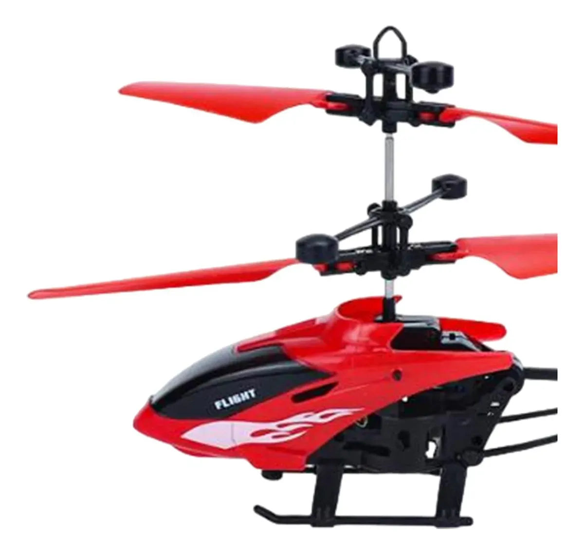 Helicóptero Controle Remoto E Sensor Mini Drone Recarregável Amarelo