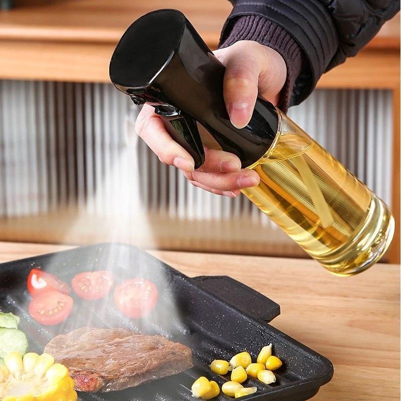 Spray de Óleo 500ml – Cozinha Doméstica em Vidro