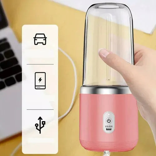 Mini Liquidificador Processador Portátil 400ml – Mdug