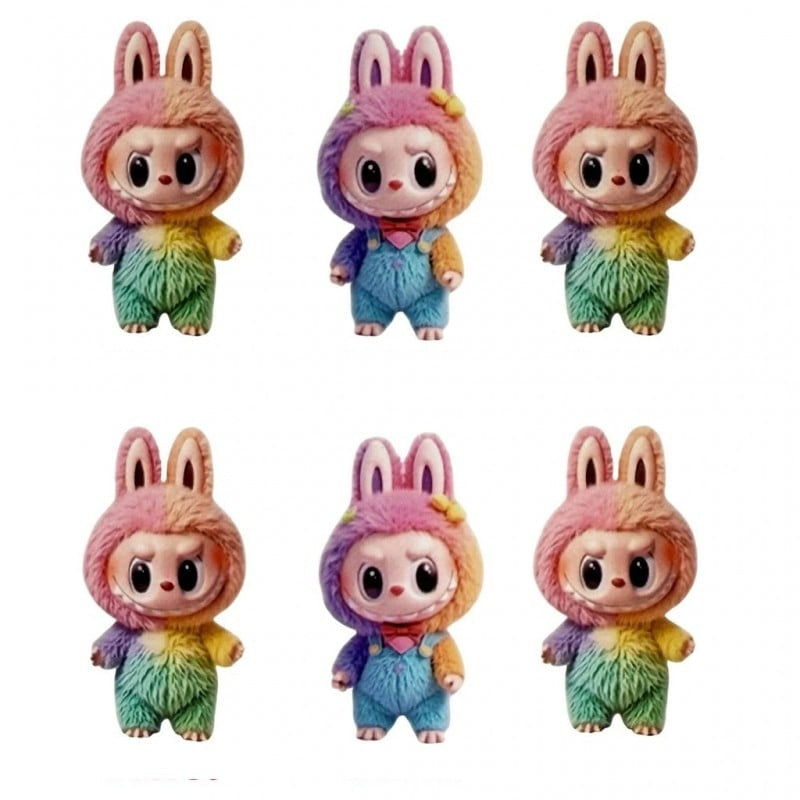 Peluche Labubu – Rainbow